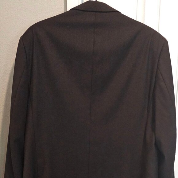 Valenti Uomo Suit 2 pc 42L x 36x32 pants Brown - Picture 3 of 9